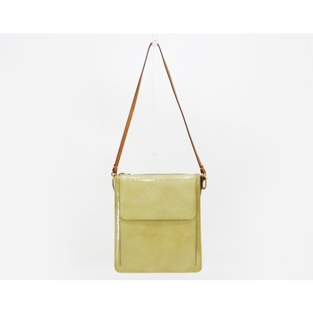 Louis Vuitton Motto Handbag Vernis Beige